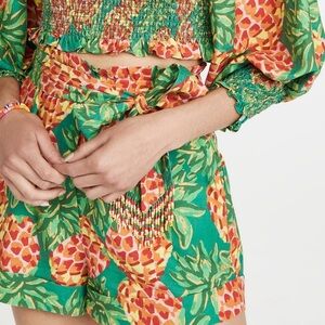 Farm Rio Pineapple Galore Shorts